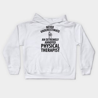 physiotherapist physical therapy gift saying funny Kids Hoodie